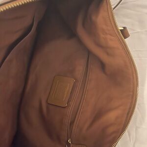 Coach Brown Leather Satchel